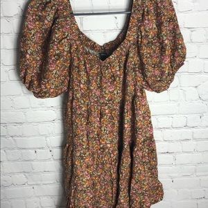 Universal threads floral midi dress